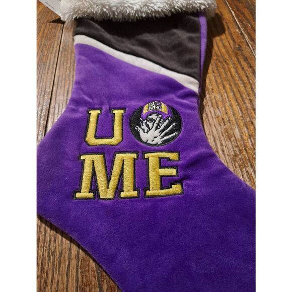 2010 WWE John Cena Cenation Christmas Holiday Stocking 16" You Can’t See Me - Picture 2 of 8